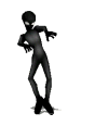 Alien dance evidence